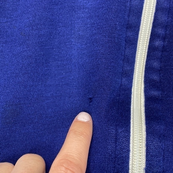 Vintage Network Varsity Red White Blue Jacket Large - Picture 4 of 7